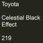 Preview: Toyota, Celestial Black Effect, 219.